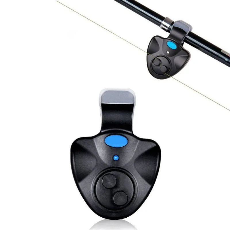 Clip-On Electronic Bite Alarm with LED & Sound