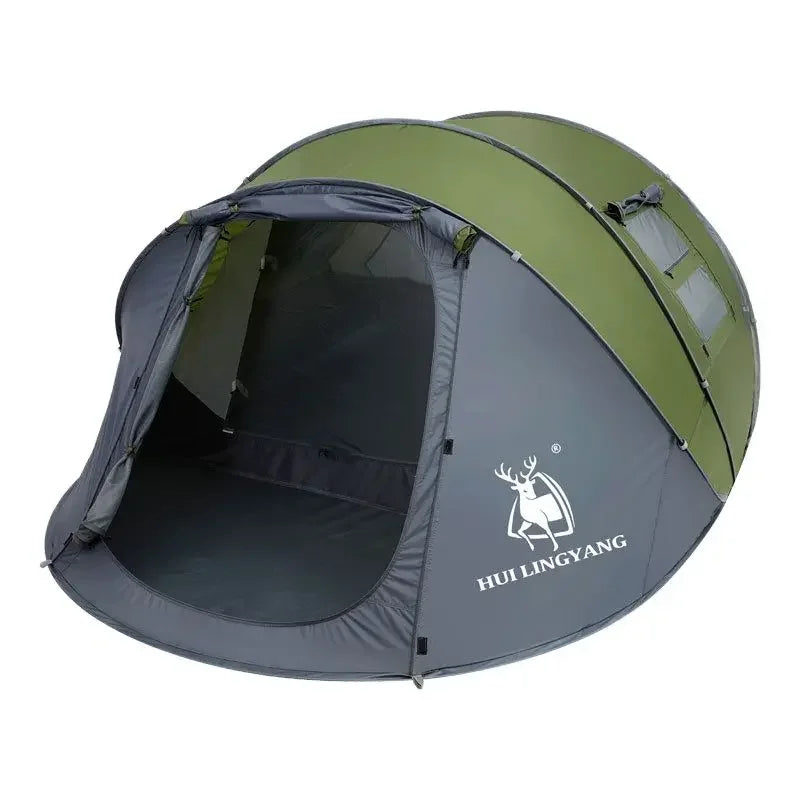 Pop Up Throw Tent Automatic Waterproof Camping Tent Accessories Naturehike Folding Ultralight Tentes Suv Rear 4 Seasons Shelter