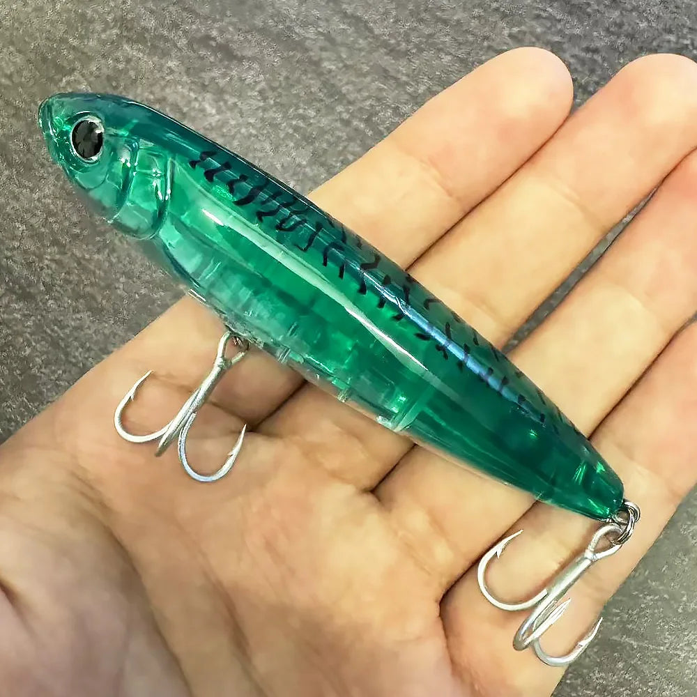 GOBAIT Floating Pencil Topwater Lure, 10cm Walk-the-Dog