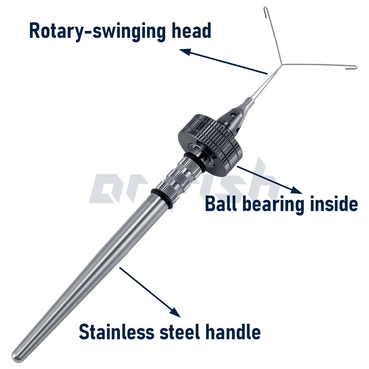 Dr.Fish Stainless Dubbing Spinner