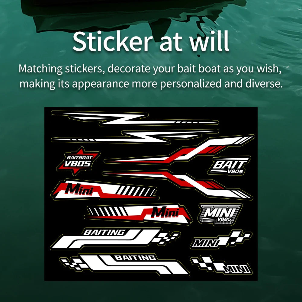 GPS Smart Bait Boat with 24 Saved Fishing Spots & Auto-Return