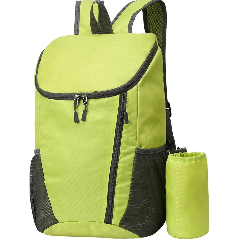 20L Day Pack Portable Foldable Backpack Folding Mountaineering Bag Ultralight Outdoor Cycling Rucksack Travel Hiking Knapsack