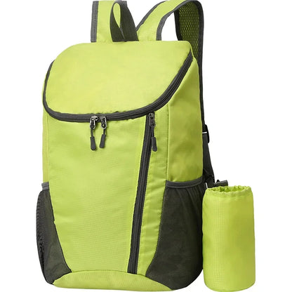 20L Day Pack Portable Foldable Backpack Folding Mountaineering Bag Ultralight Outdoor Cycling Rucksack Travel Hiking Knapsack