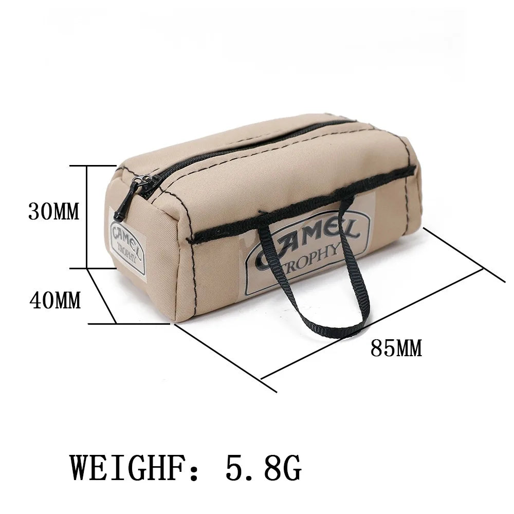 New RC Accessories 1/10 Climbing Car Decorations Wagon Roof Bags Rooftop Luggage Storage Bag Canopy Tent