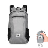 Portable Foldable Backpack Folding Mountaineering Bag Ultralight Outdoor Climbing Cycling Travel Knapsack Hiking Daypack 18L
