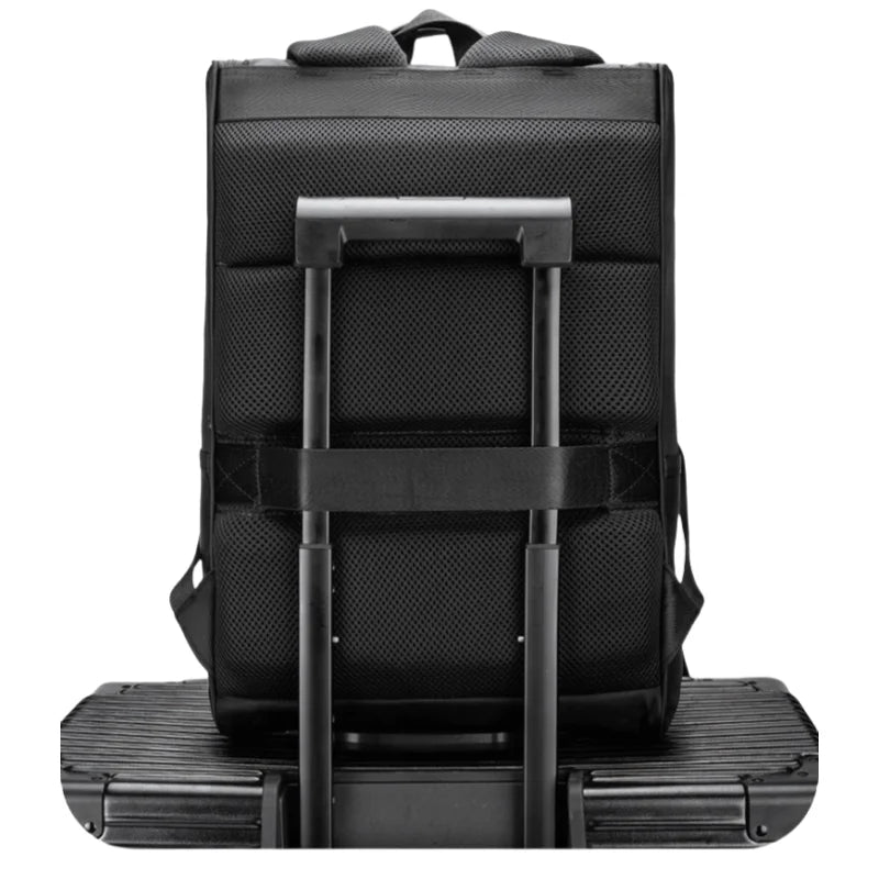 Casual backpack men's fashion trend bag women's lightweight simple commuting casual large capacity travel backpack