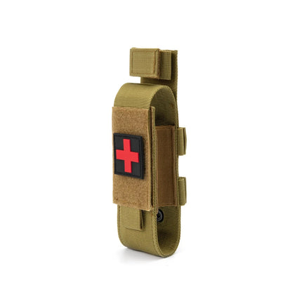 Cat First Aid Kit Tourniquet Molle Survival Set Pouch Nursing Holder Medical Gear Scissors Bag Outdoor Equipment