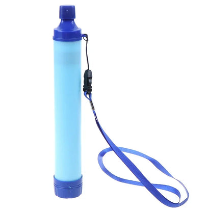 Portable Emergency Survival Water Filter Straw, Physical Purification Drinking Straw for Camping & Hiking