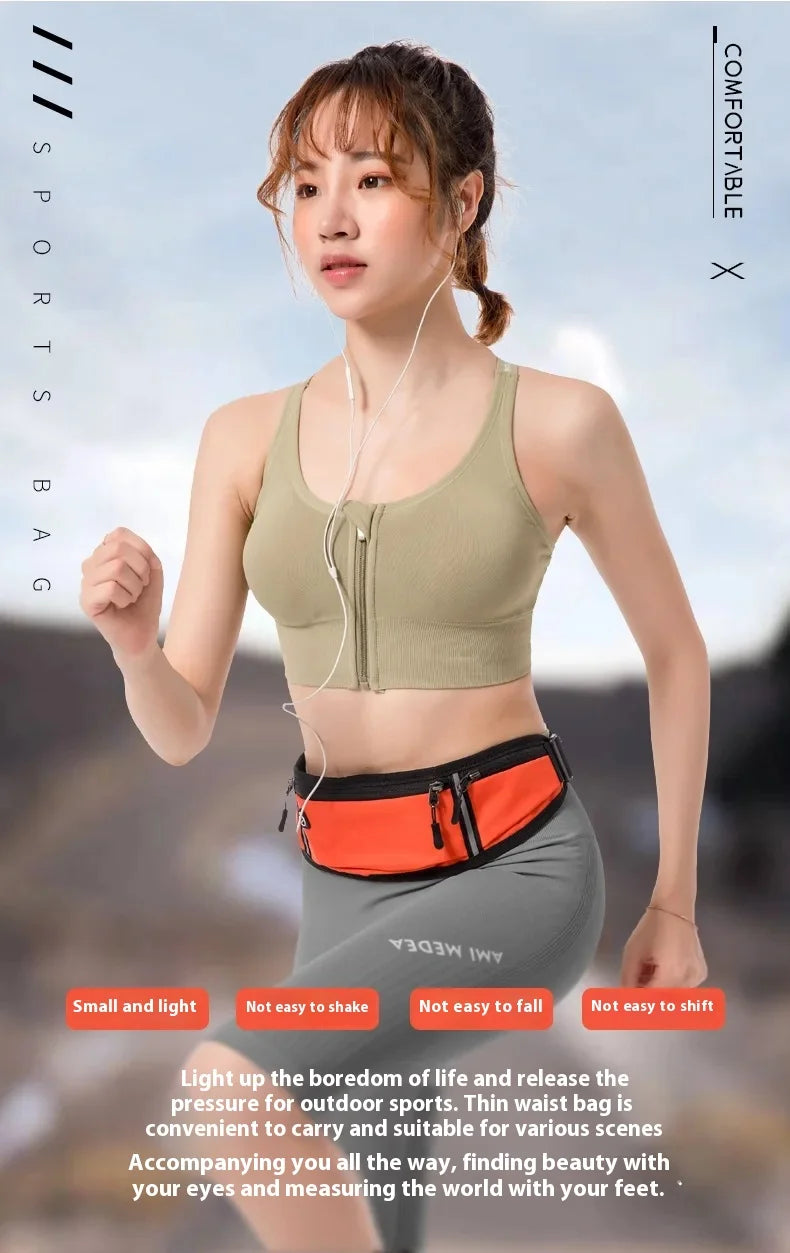 Causal Waist Pack Waterproof Sport Bag Women Men Multifunctional Running Waist Bag Fashion Phone Bag Chest Bags Women Handbag