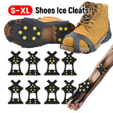 10-Teeth Anti-Slip Crampons | Ice & Snow Cleats for Walking, Hiking & Climbing