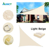 Waterproof Sun Shelter Triangle Sunshade Protection Outdoor  Cover Garden Patio Pool Shade Sail Awning Camping Sun Shade 420D