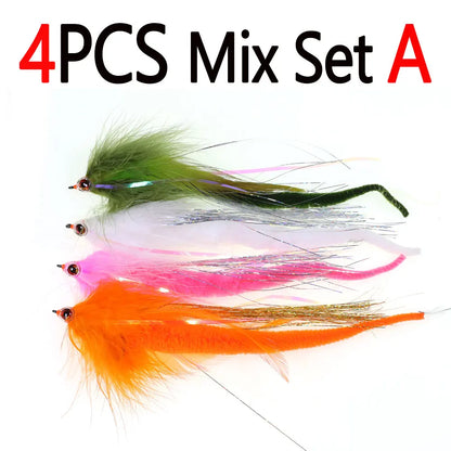 Bimoo Dragon Tail Pike and Muskie Streamers
