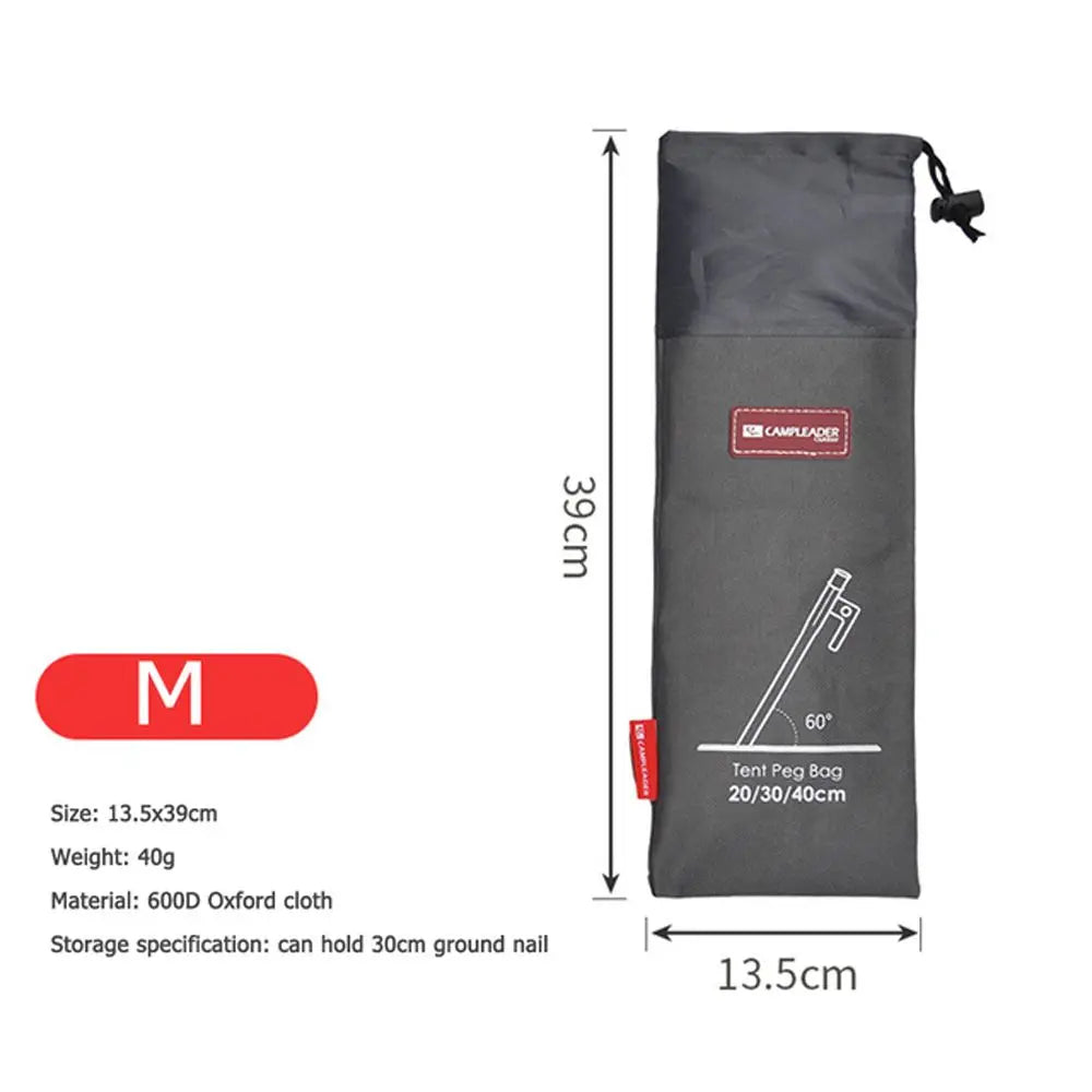 Equipment Storage Pouch Tent Accessories Hammer Tent Pegs Storage Bag Tent Pegs Bag Pegs Nails Storage Bag Tools Storage Bags