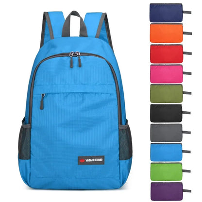 Women Travel Bag Ultralight Foldable Mountaineering Bag for Men Outdoor Sports Run Daypack Organizer Bag Camping Hiking Backpack