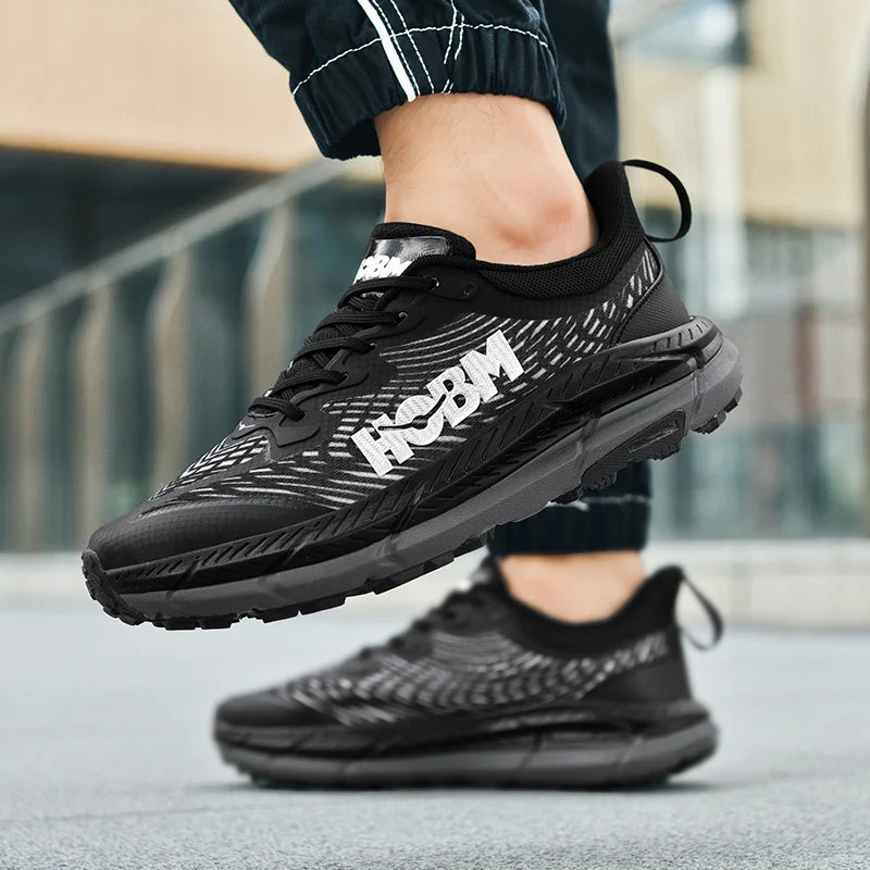 Men’s Marathon Running Shoes – Trail Running & Athletic Sneakers, Lightweight Outdoor Trekking Footwear