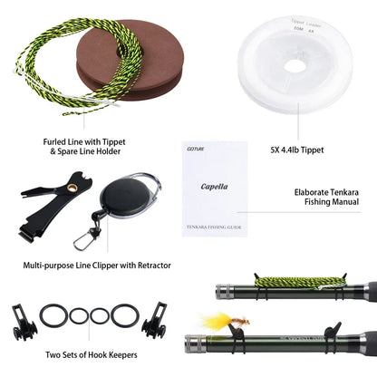 Goture 12ft Classical Tenkara Rod Combo