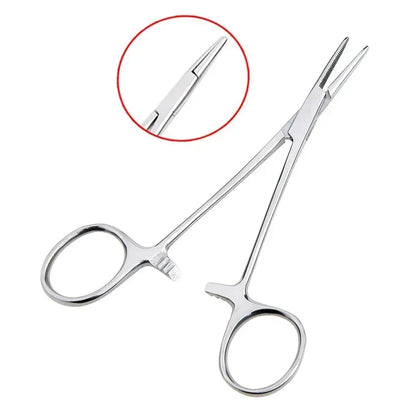Curved Hemostat Fishing Forceps
