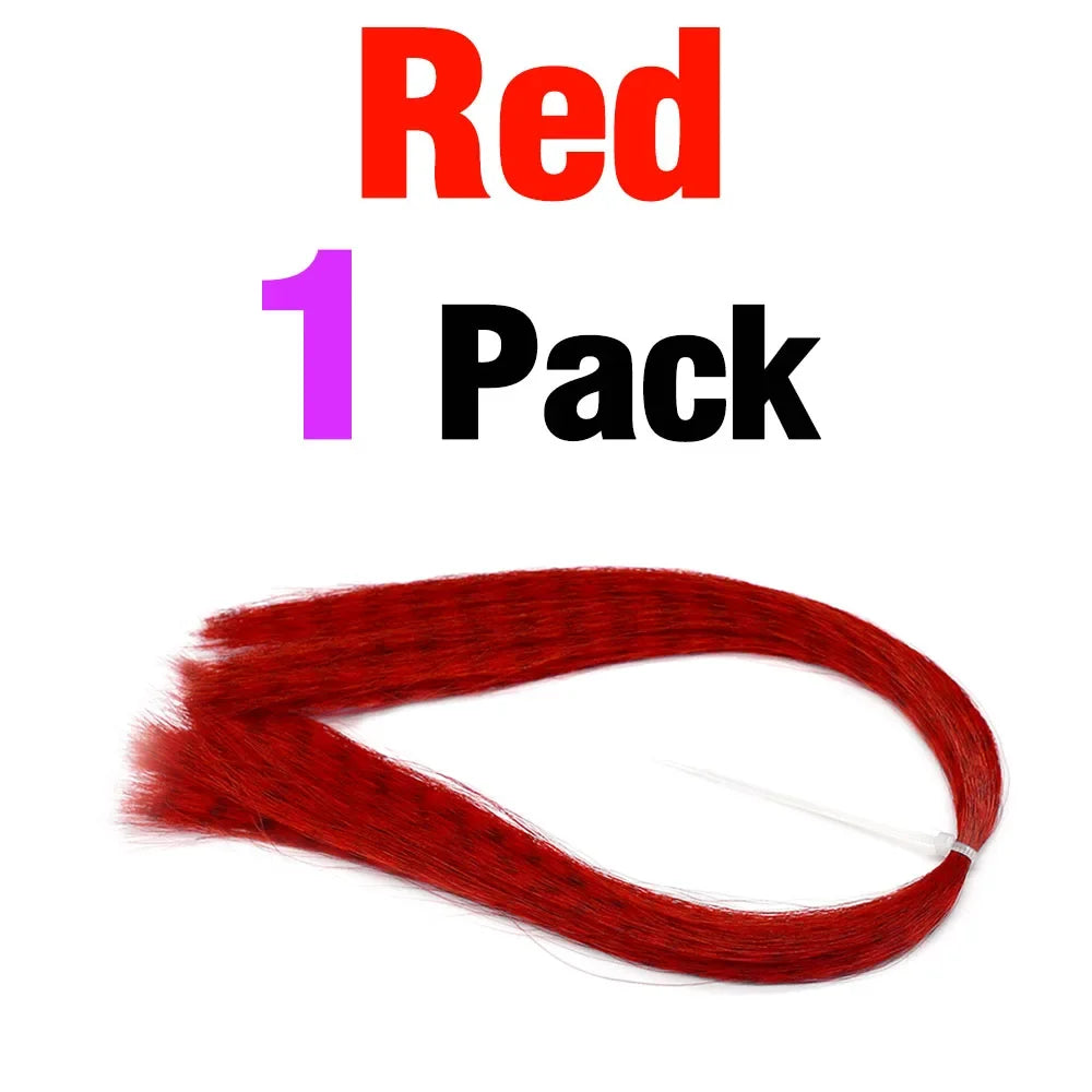 MNFT Zebra Grizzly Streamer Fibers (12 Colors)