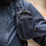 Outdoor Storage Bag Mountaineering Bag, Shoulder Bag, Waterproof Expansion, Hiking Mobile Phone Plug-in, Tactical Expansion Bag.