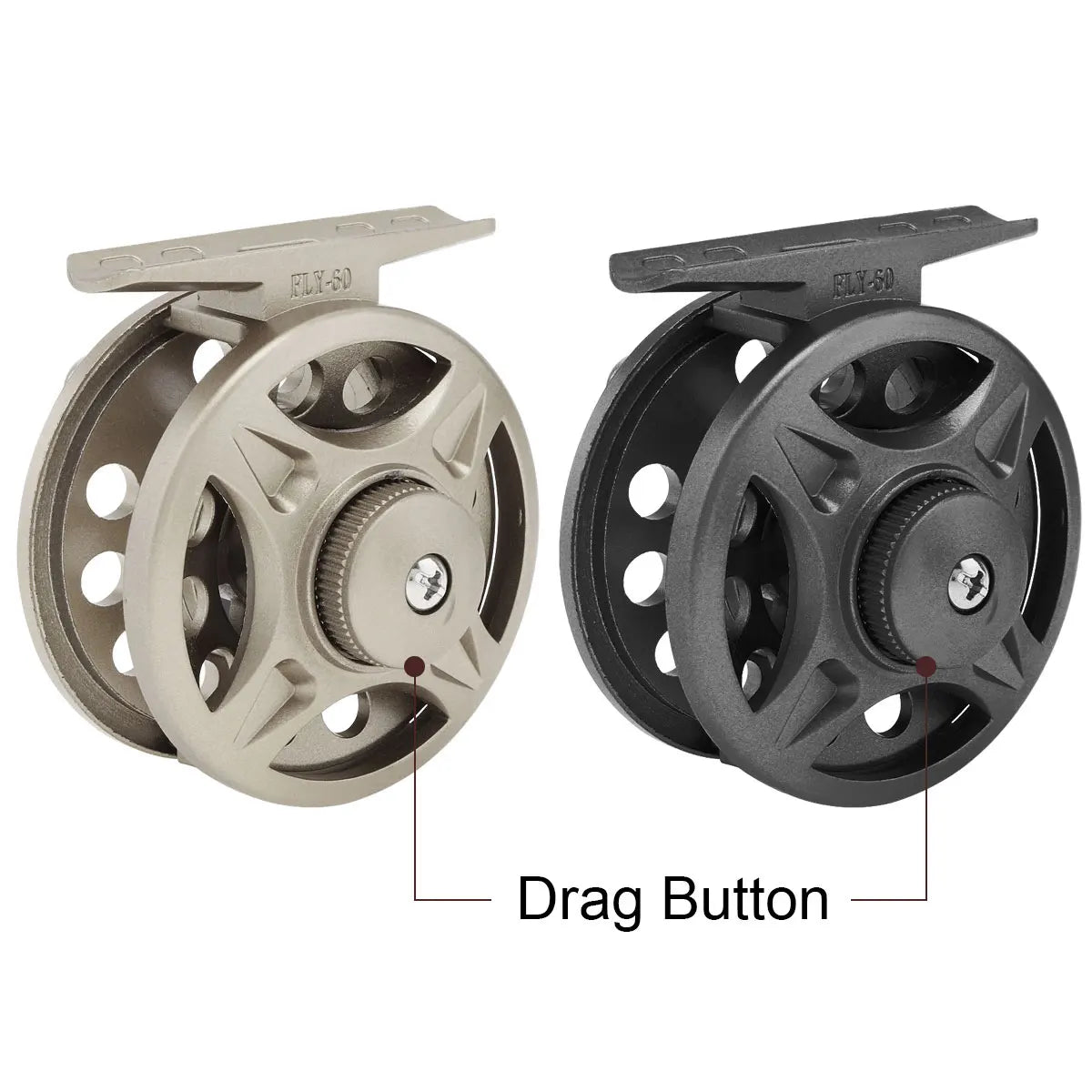 Fly Ice Fishing Reel 1+1BB