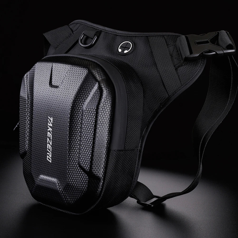 Motorcycle Leg Side Bag Travel Bag Waterproof Motorbike Waist Leg Bag Men Women Hip Bum Pack Outdoor Sports Casual Fanny Pack