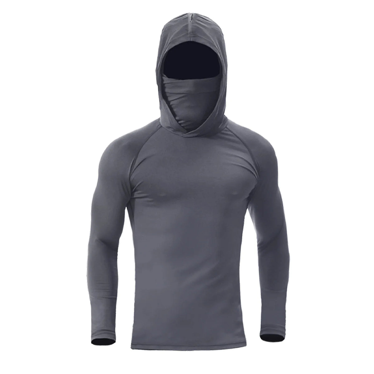 BOISHO UPF 50+ Fishing Hoodie with Face Mask