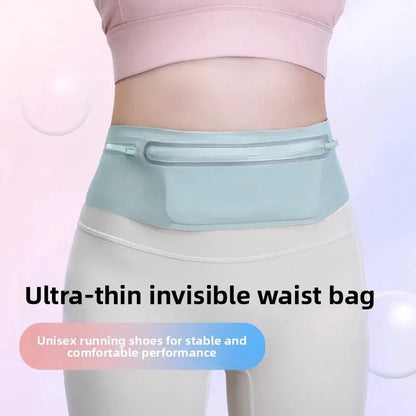 Running sports fanny pack Outdoor sports Lightweight waterproof invisible anti-theft equipment Men's and women's multi-function