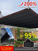 Black Thickened Courtyard Shading Mesh Perforated Surround Shading Mesh Suitable For Pavilions Gardens Terraces And Canopies