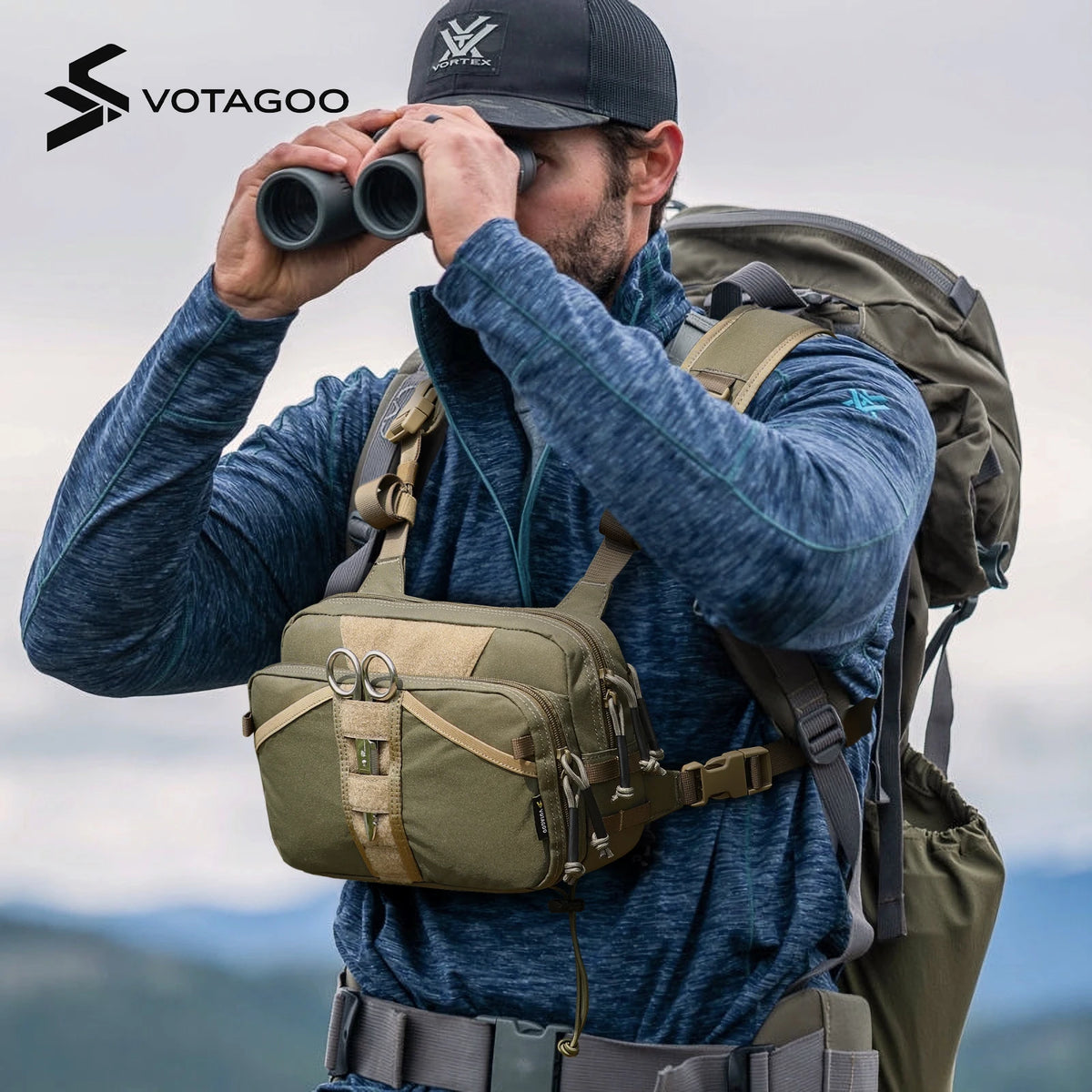 VOTAGOO Fly Fishing Chest Pack