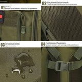 Outdoor Medical Backpacks Unisex Large-capacity Camping First Aid Bags Multifunctional Storage Mountaineering Backpacks