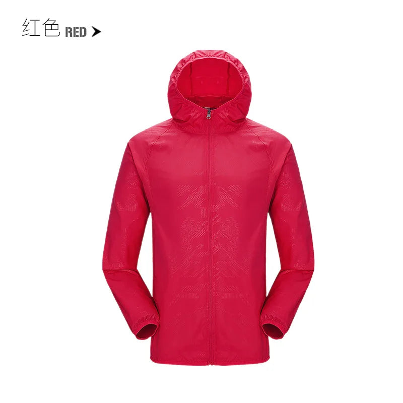 Waterproof Quick-Dry Camping Rain Jacket
