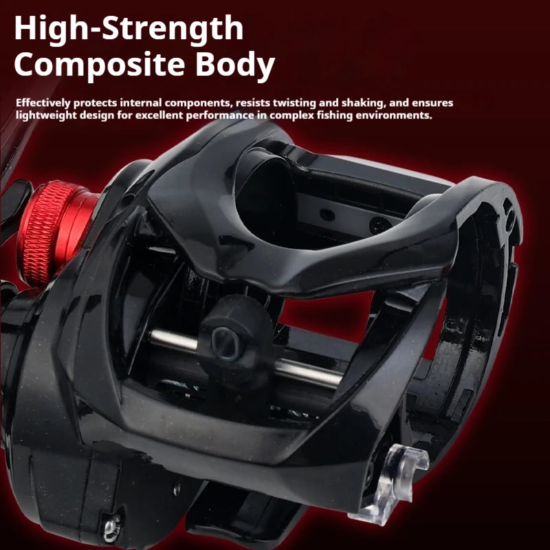 Lizard DC Smart Electronic Brake Baitcasting Reel