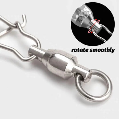 GOBAIT Ball Bearing Swivel Snap Kit (20 Pack)