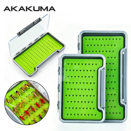 akakuma Clear Lid EVA Foam Fly Box