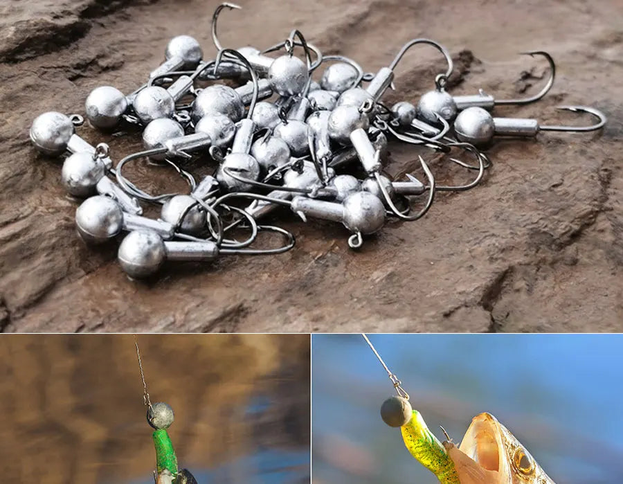 WODJYJ Jig Head Hooks (1g-28g)