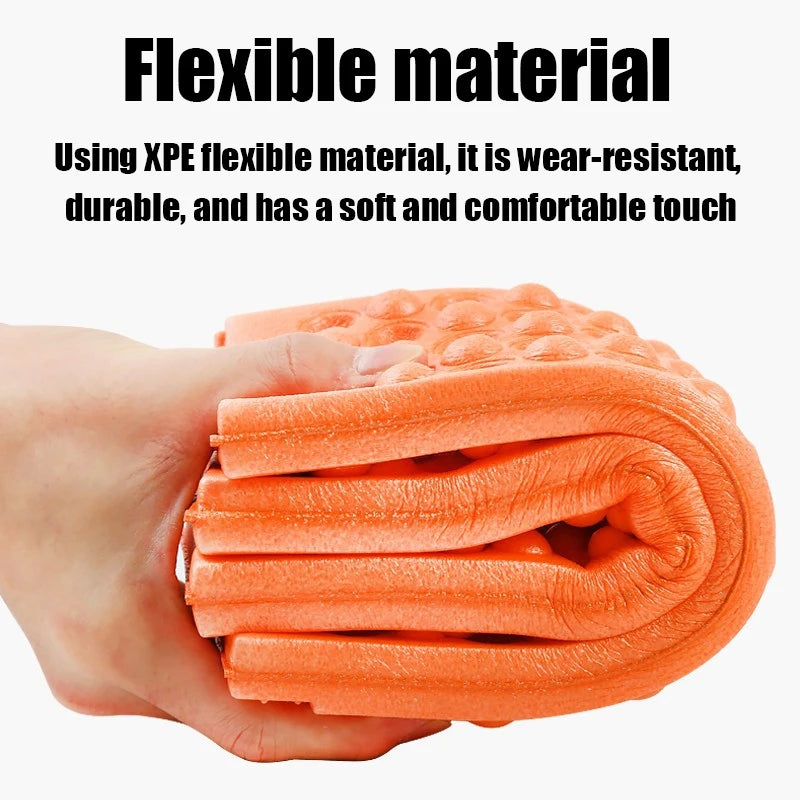 Portable Lightweight Mini Waterproof Mat Camping Foam Mat Foldable Kneeling Mat Comfortable Seat Cushion for Outdoor Activities