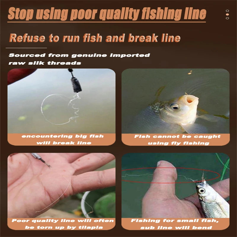 ZUKIBO 0.05mm Micro PE Braided Line 1000m
