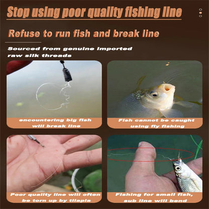 ZUKIBO 0.05mm Micro PE Braided Line 1000m
