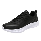 Men’s Waterproof Leather Running Shoes – Anti-Slip Wear-Resistant Walking & Sport Sneakers