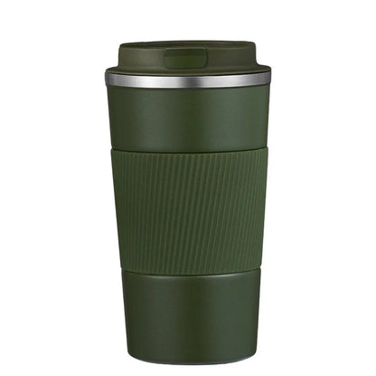 380/510ML Stainless Steel Car Thermal Cup Coffee Cup  for Outdoor Sports Cold and Heat Thermal Mug Tumbler Insulated Flask Water