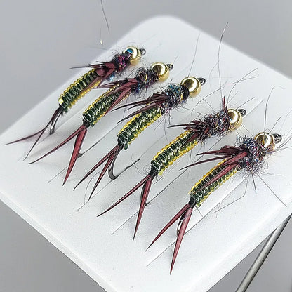 Stonefly Larvae Flies (5 Pack)