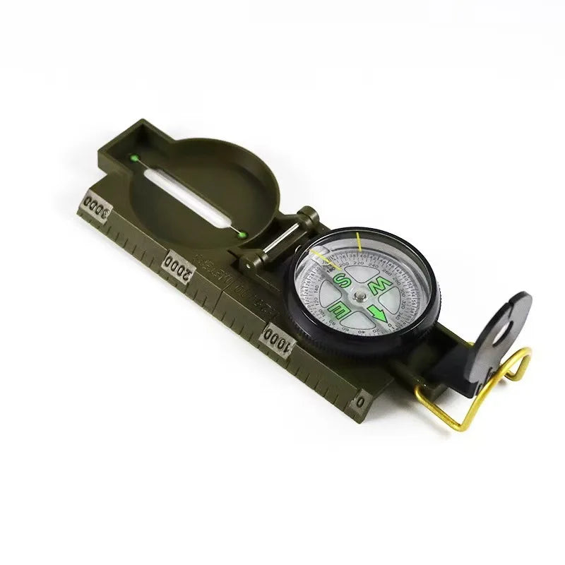 Waterproof Flip Cover Multi Functional Geological Navigation Compass for Outdoor Hiking Climbing Cross Country Exploration