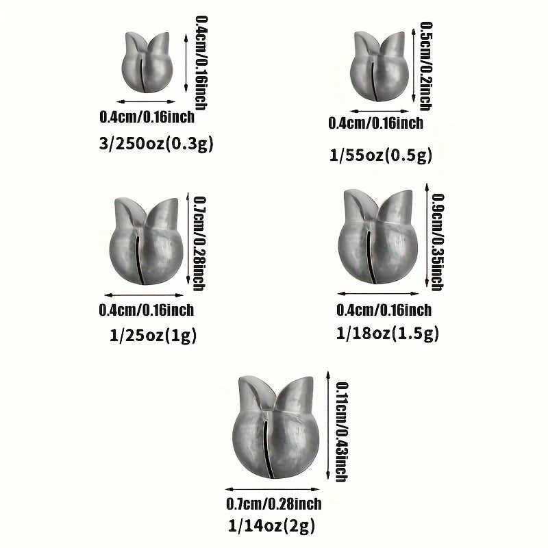 TAKBAS Split Shot Sinker Kit (60/120 Pack)