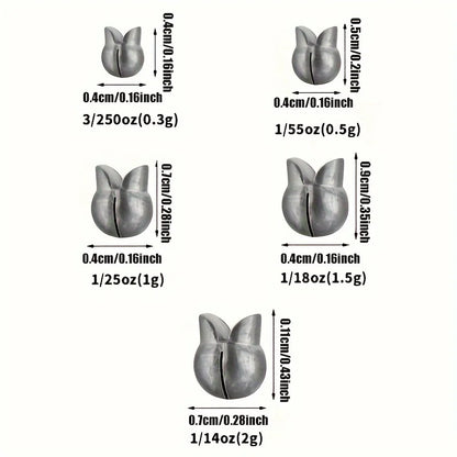 TAKBAS Split Shot Sinker Kit (60/120 Pack)