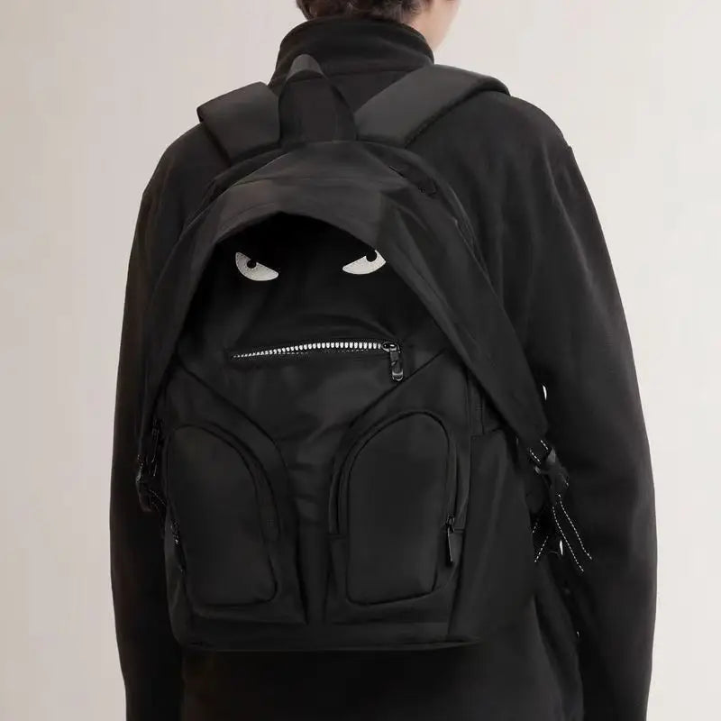 Backpack Fashion Street Style Office Lady Nylon High-Capacity Luxury Outdoor Backpack Unisex