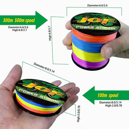 JOF 4 Strand Braided PE Fishing Line