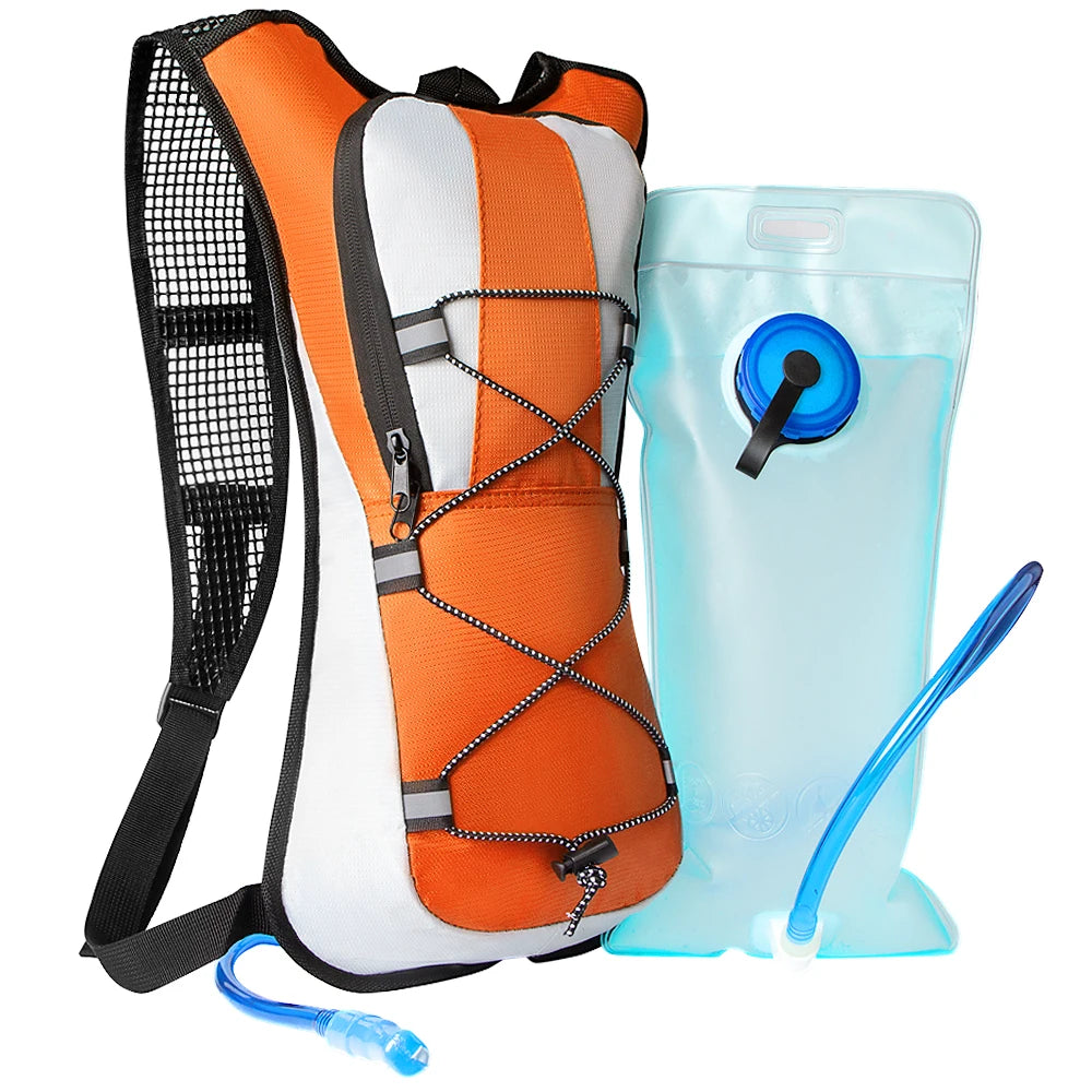 Hydration Backpack Hydration Pack with 2L Water Bladder, Lightweight Insulation Water Backpack for CyclingHiking,RunningClimbing