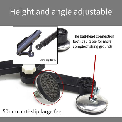 Compact Adjustable Rod Pod Stand