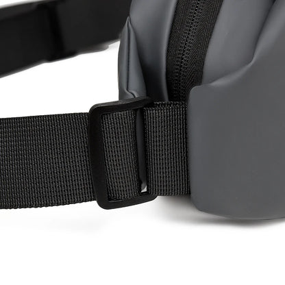 Men Minimalist Outdoor Sports Running Jogging Waist Bag Man Waterproof Fanny Pack Stylish Cross Body Belt Bag Waist Bag for Men