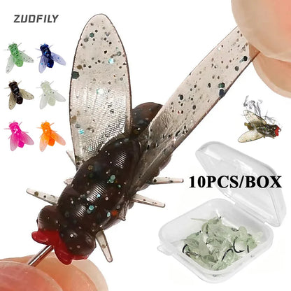 Soft Mosquito Bug Flies for Stream Fishing